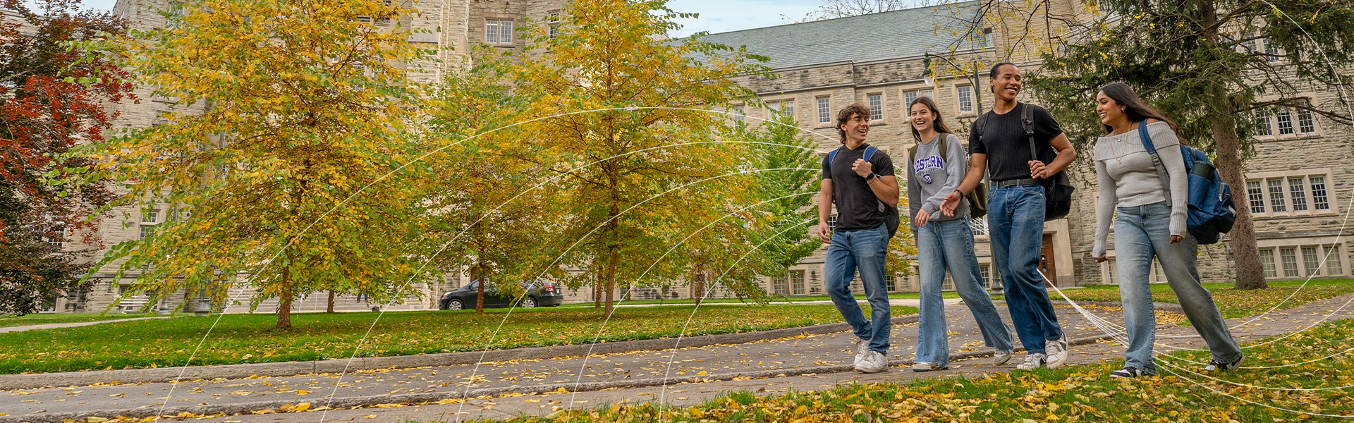 Students on Campus