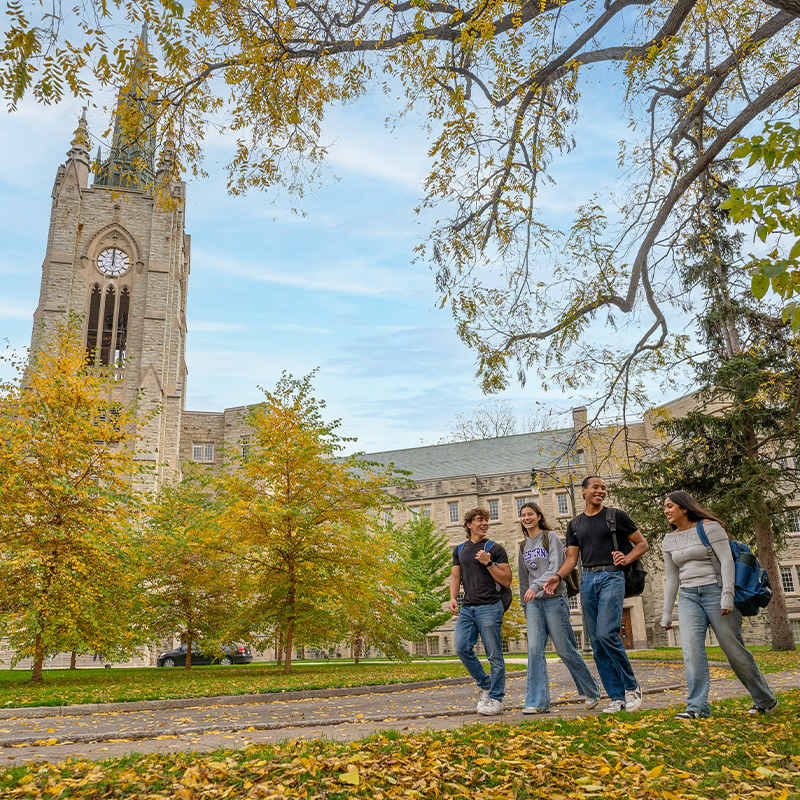 Students on Campus